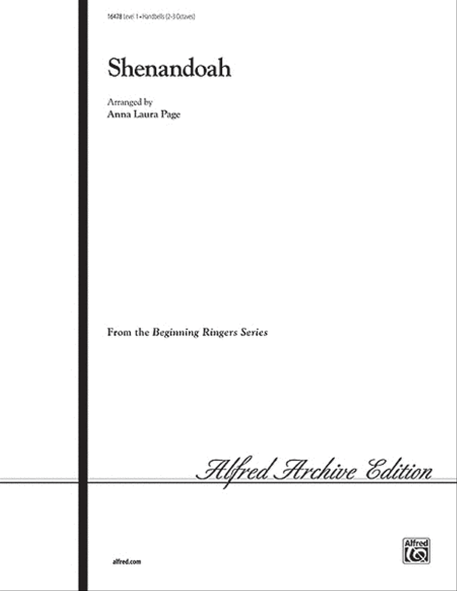 Shenandoah Handbell Choir scores gallery preview page 1