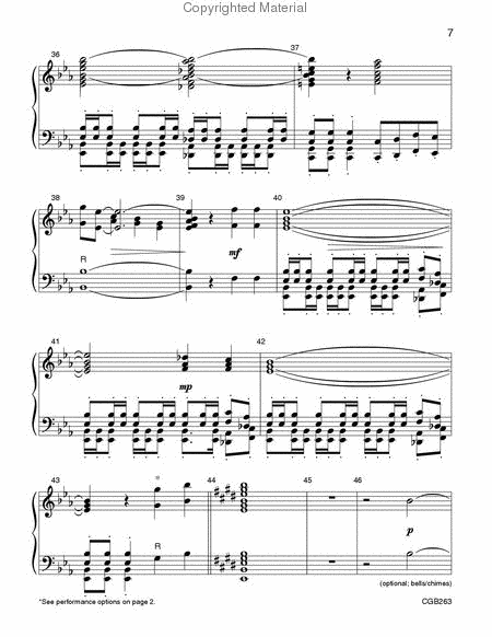 Come By Here (Kum Ba Yah) - Handbell Score image number null