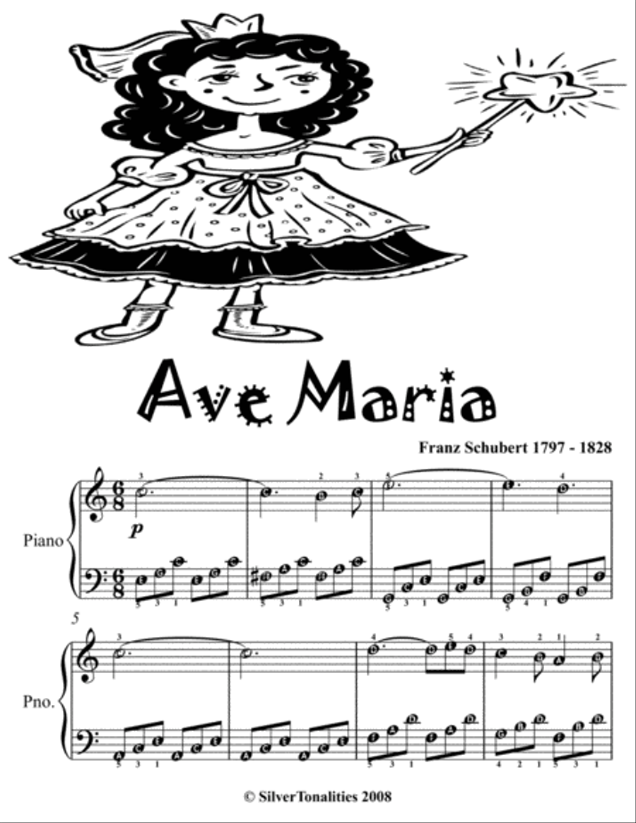 Petite Classics for Easiest Piano Booklet U1 Easy Piano scores gallery preview page 3