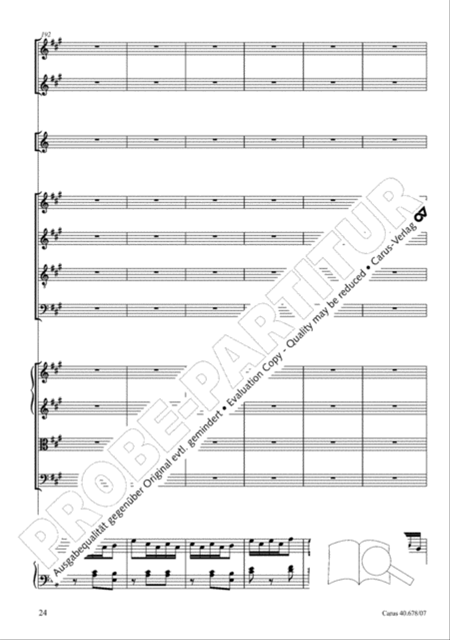 Missa pastoralis bohemica 4-Part scores gallery preview page 37