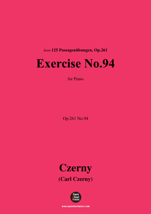 C. Czerny-Exercise No.94,Op.261 No.94