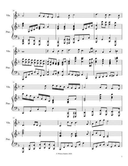 Abide With Me--violin solo image number null