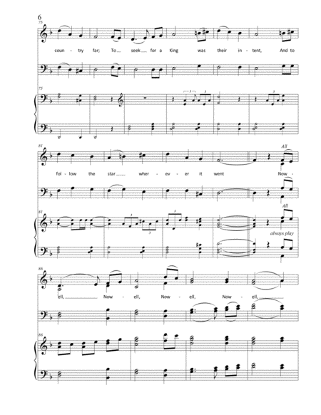 The First Noel (SATB with piano and optional congregation/audience) image number null