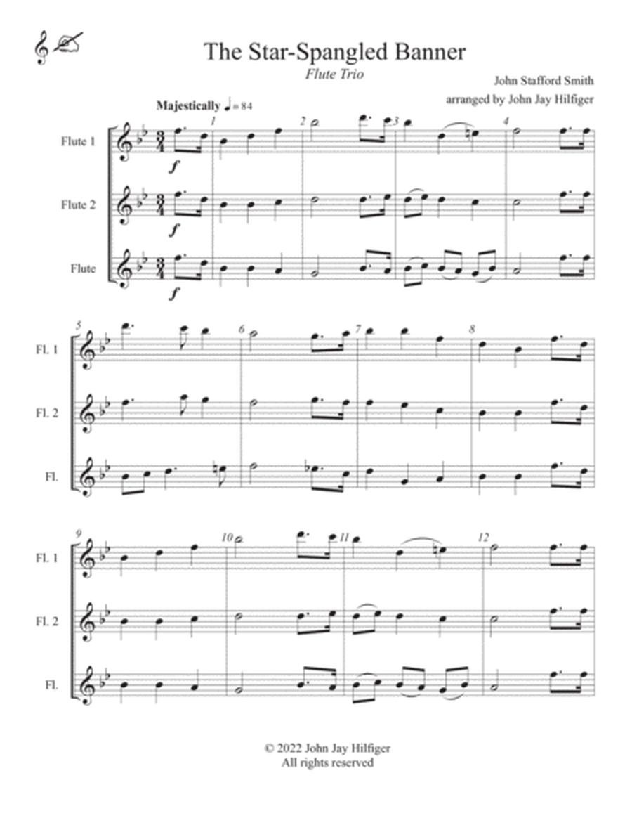 The Star-Spangled Banner for Flute Trio image number null