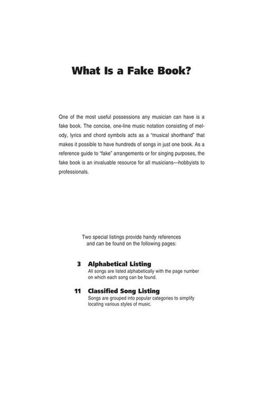 Best Fake Book Ever – 5th Edition Electric Guitar scores gallery preview page 3