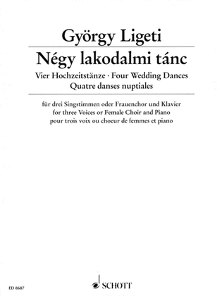 Book cover for Four Wedding Dances