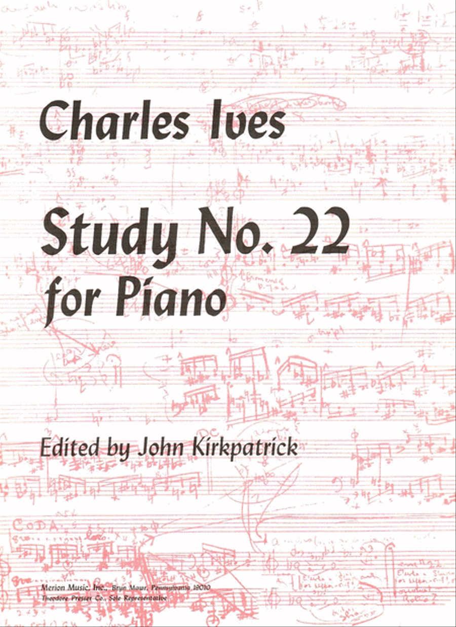 Study No.22 for Piano Chamber Music scores gallery preview page 1