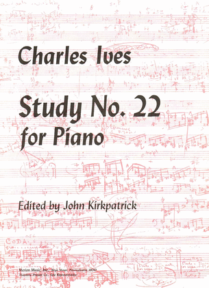 Study No.22 for Piano