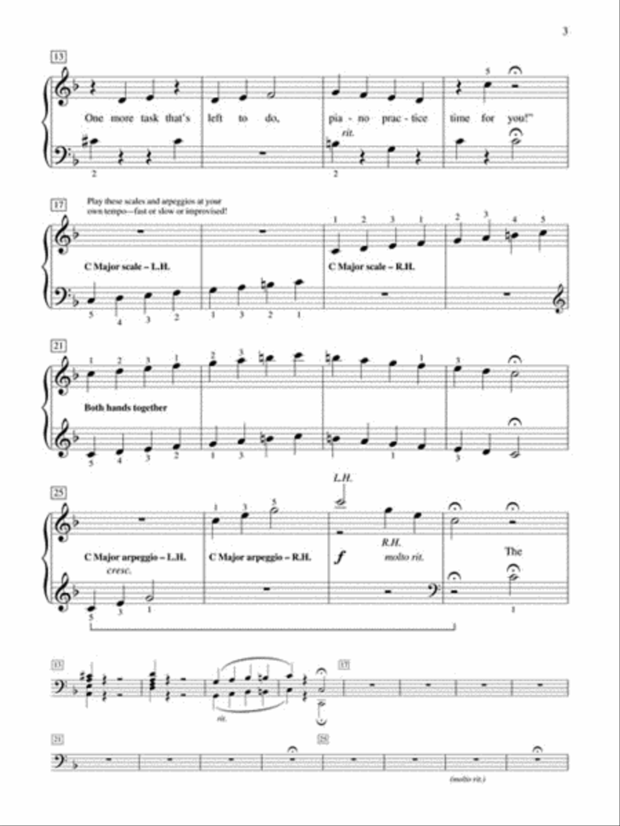 The Blizzard Easy Piano scores gallery preview page 3