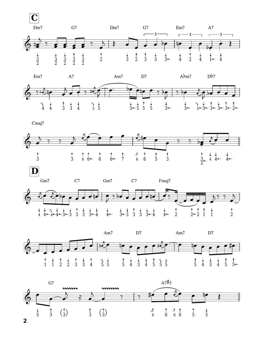 Satin Doll (arr. Will Galison) Harmonica scores gallery preview page 2