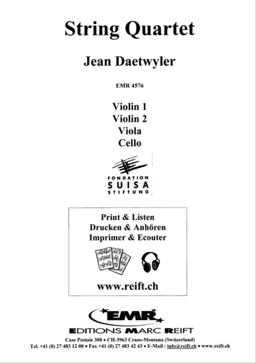 String Quartet String Quartet scores gallery preview page 2