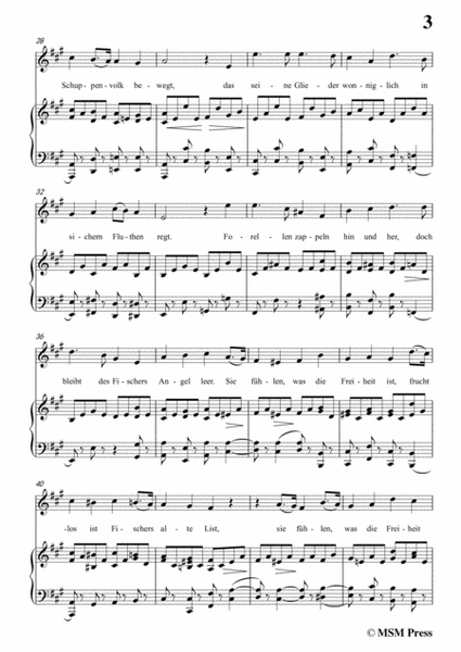 Schubert-Wie Ulfru fischt,in f sharp minor,Op.21,No.3,for Voice and Piano image number null