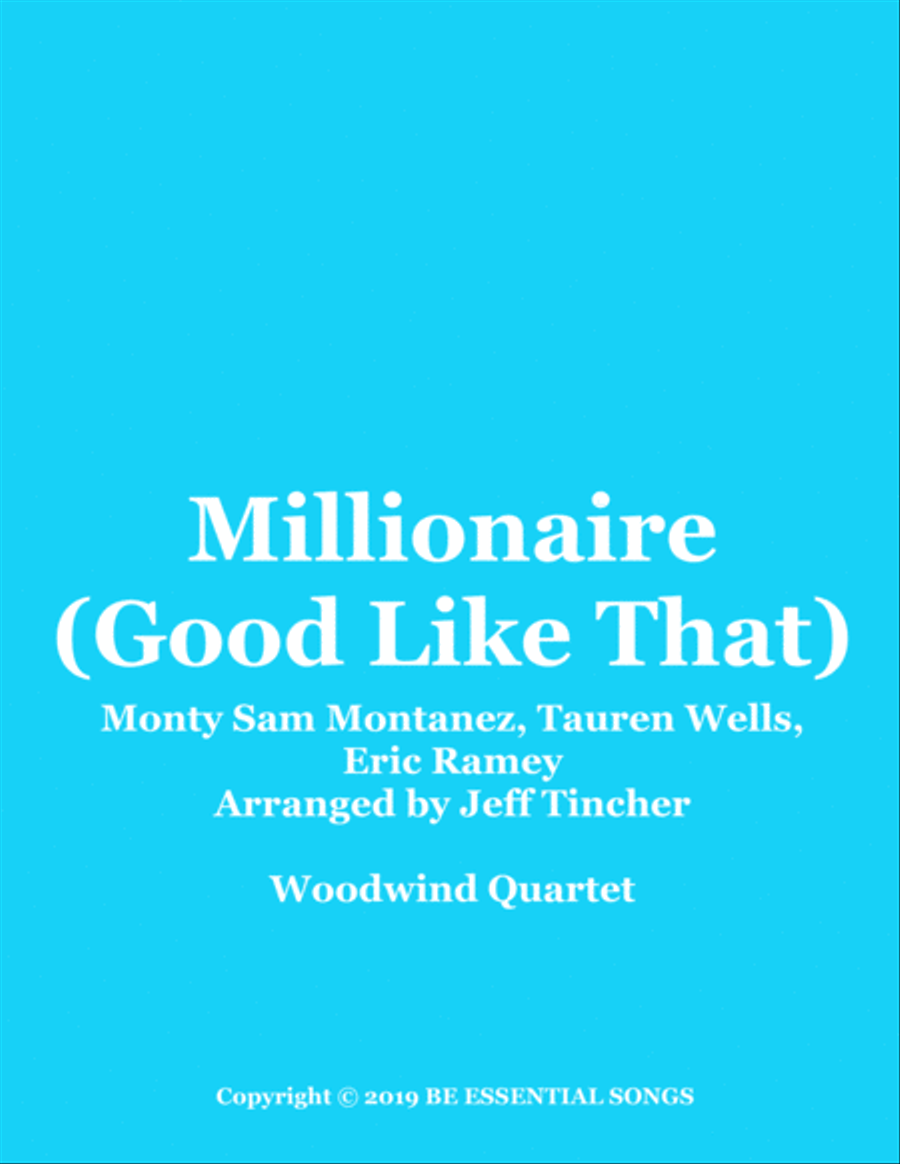 Millionaire Woodwind Quartet scores gallery preview page 1
