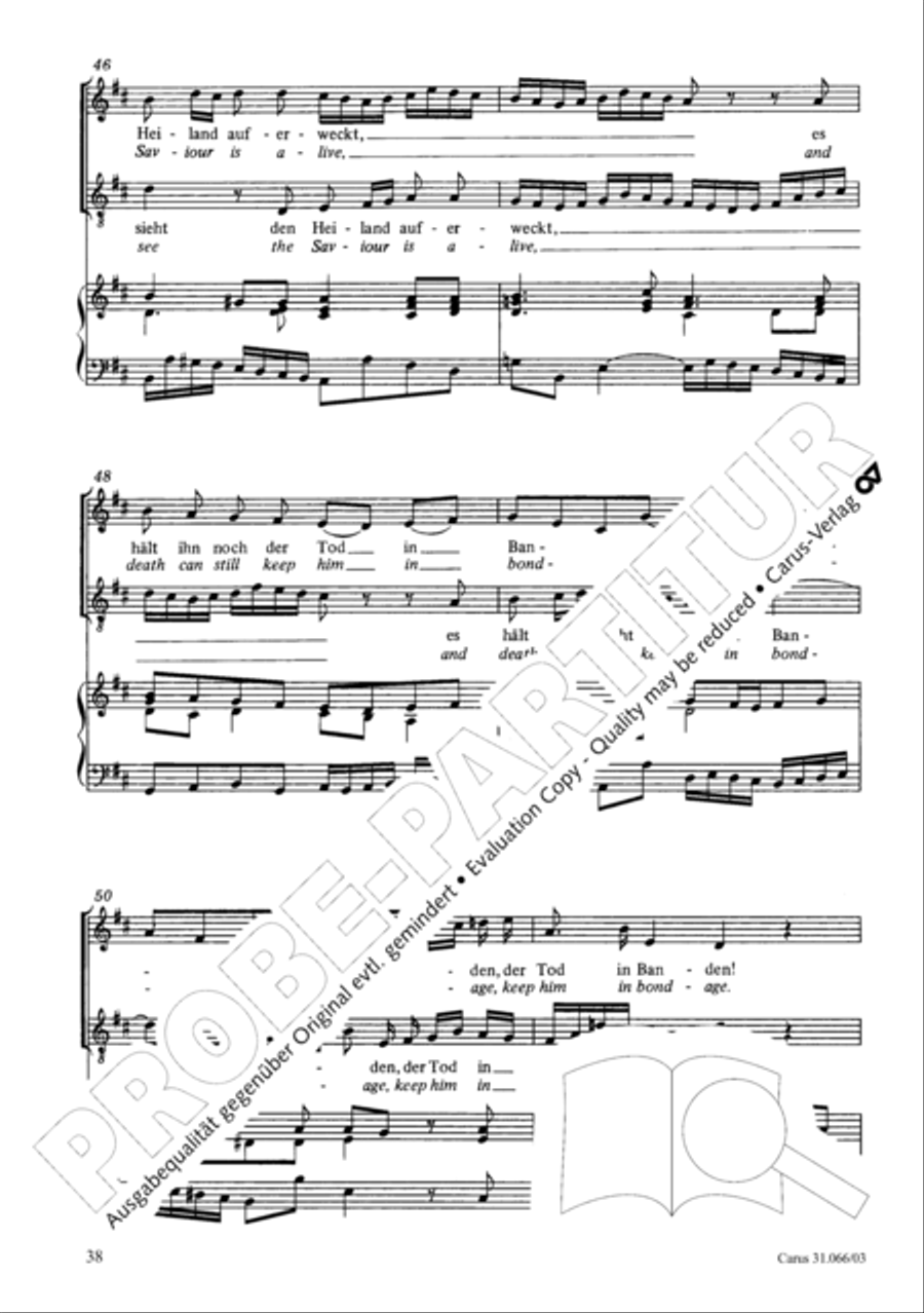 Be joyful, you Christians (Erfreut euch, ihr Herzen) ATB scores gallery preview page 39