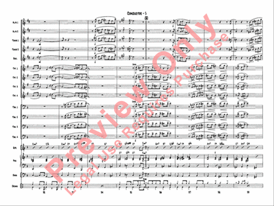 Let It Snow! Let It Snow! Let It Snow! Jazz Ensemble scores gallery preview page 8