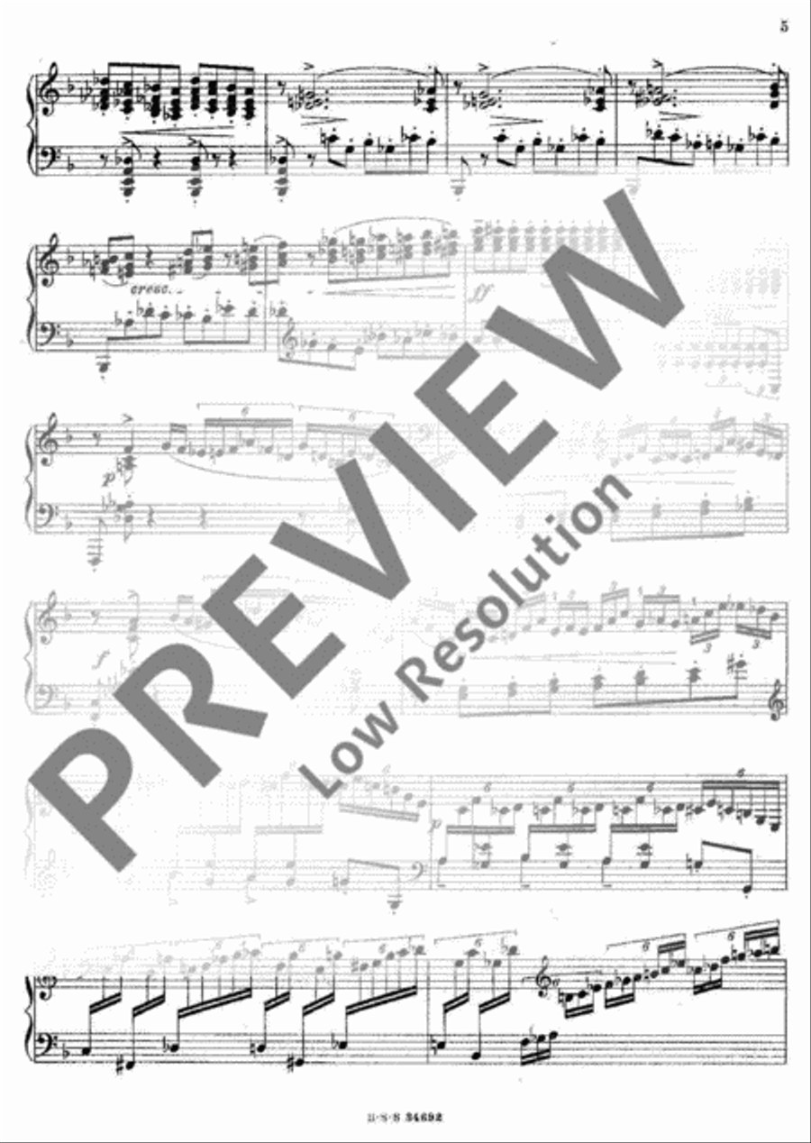 Sonata for Piano Piano Solo scores gallery preview page 8