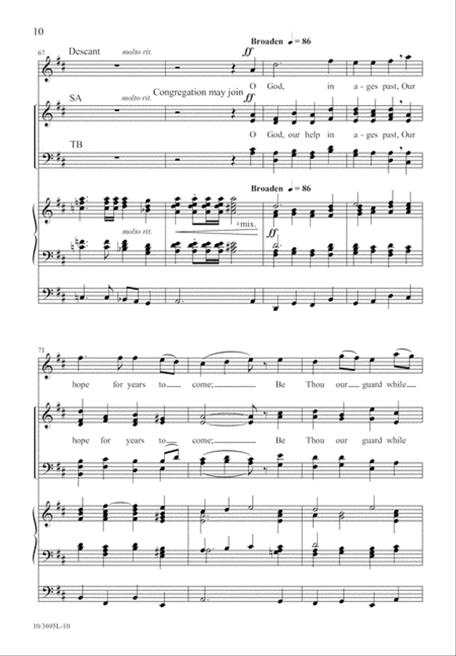 Our Hope for Years to Come SSATBB scores gallery preview page 11