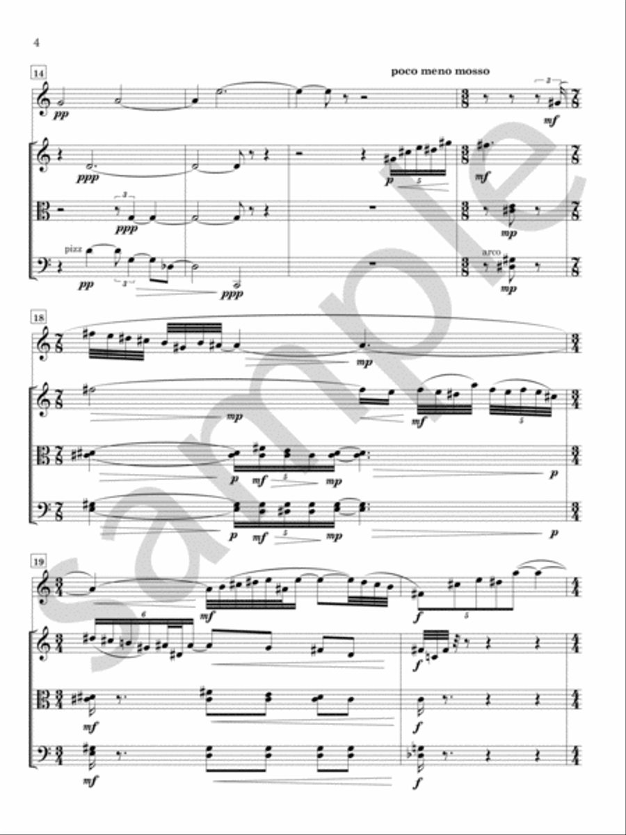 Oboe Quartet Chamber Music scores gallery preview page 4