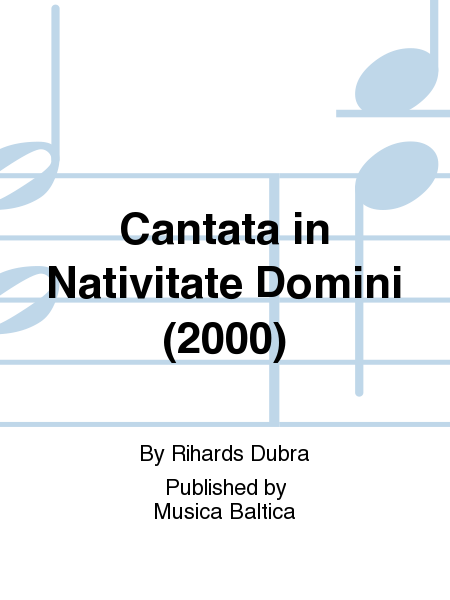 Cantata in Nativitate Domini (2000)