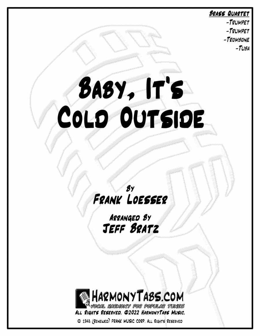 Baby, It's Cold Outside Trombone scores gallery preview page 1