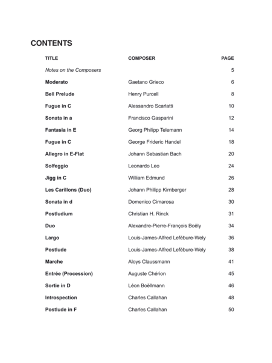 Preludes and Postludes: Music for Manuals Organ scores gallery preview page 2