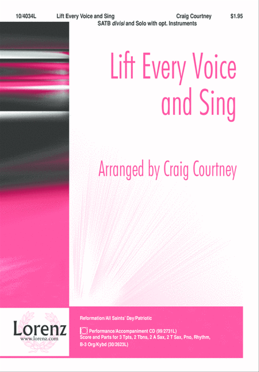 Lift Every Voice and Sing Divisi scores gallery preview page 1