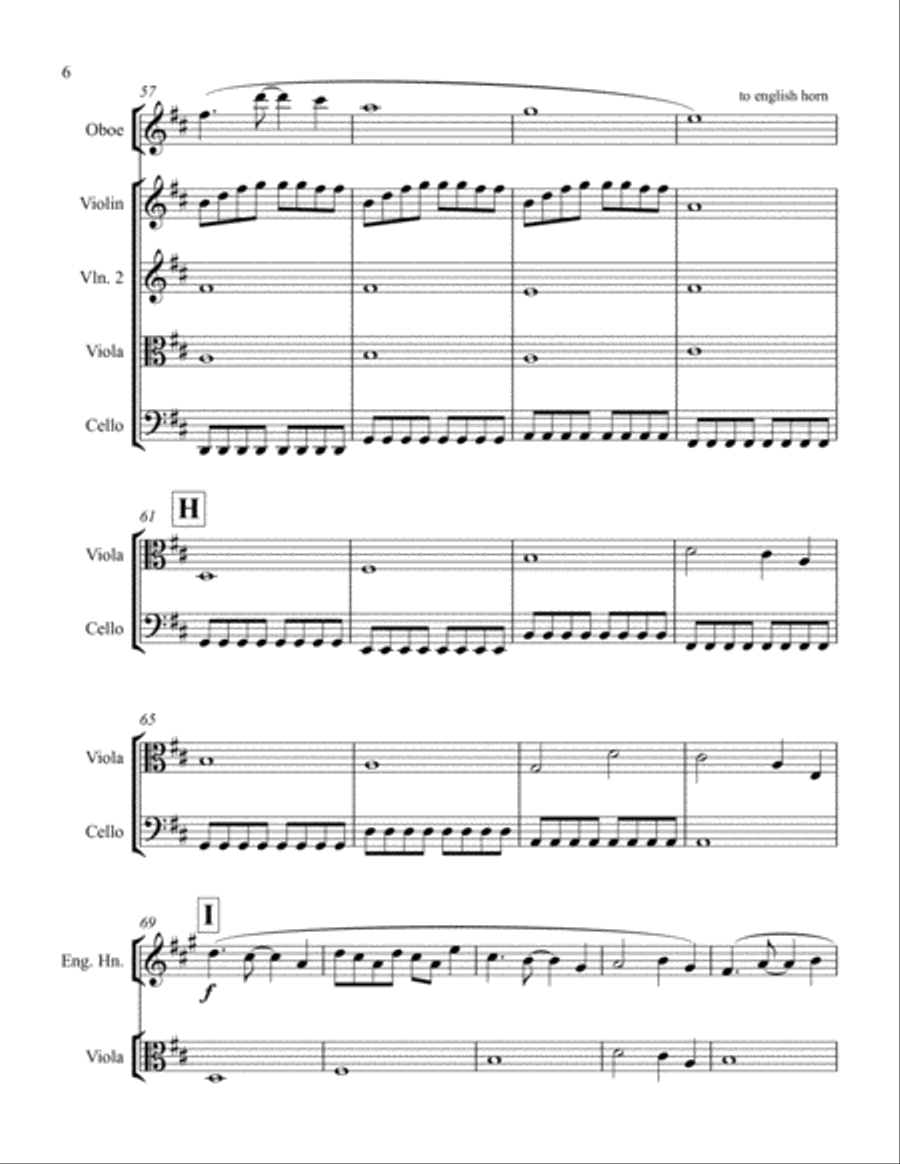 Shapes of Clouds Small Ensemble scores gallery preview page 6