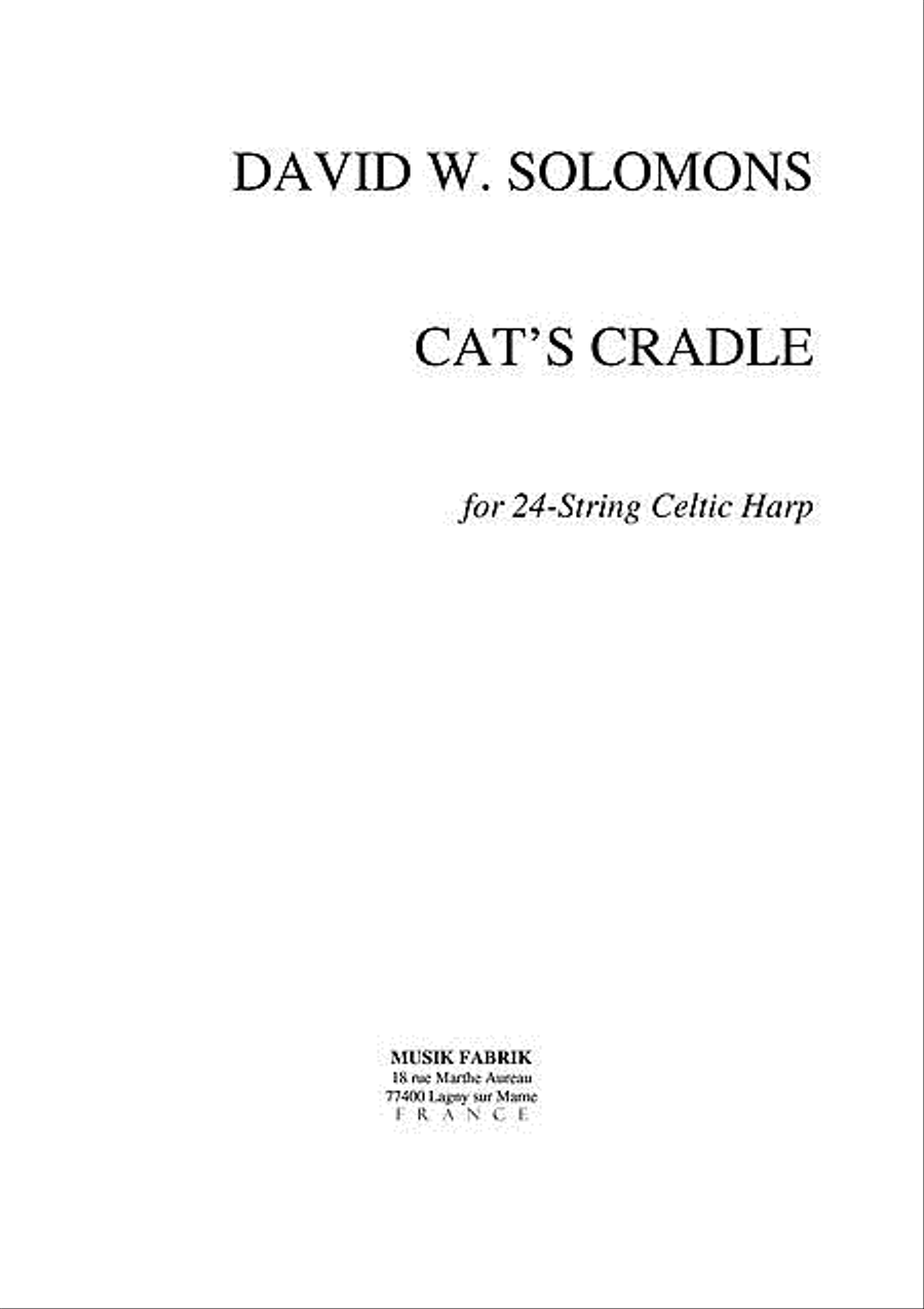 Cat's Cradle Celtic Harp scores gallery preview page 1
