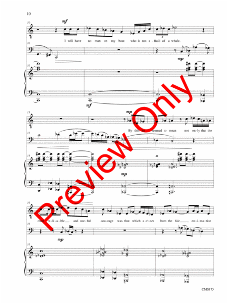 Songs of Solemn Confession: A Song Cycle Bassoon scores gallery preview page 11