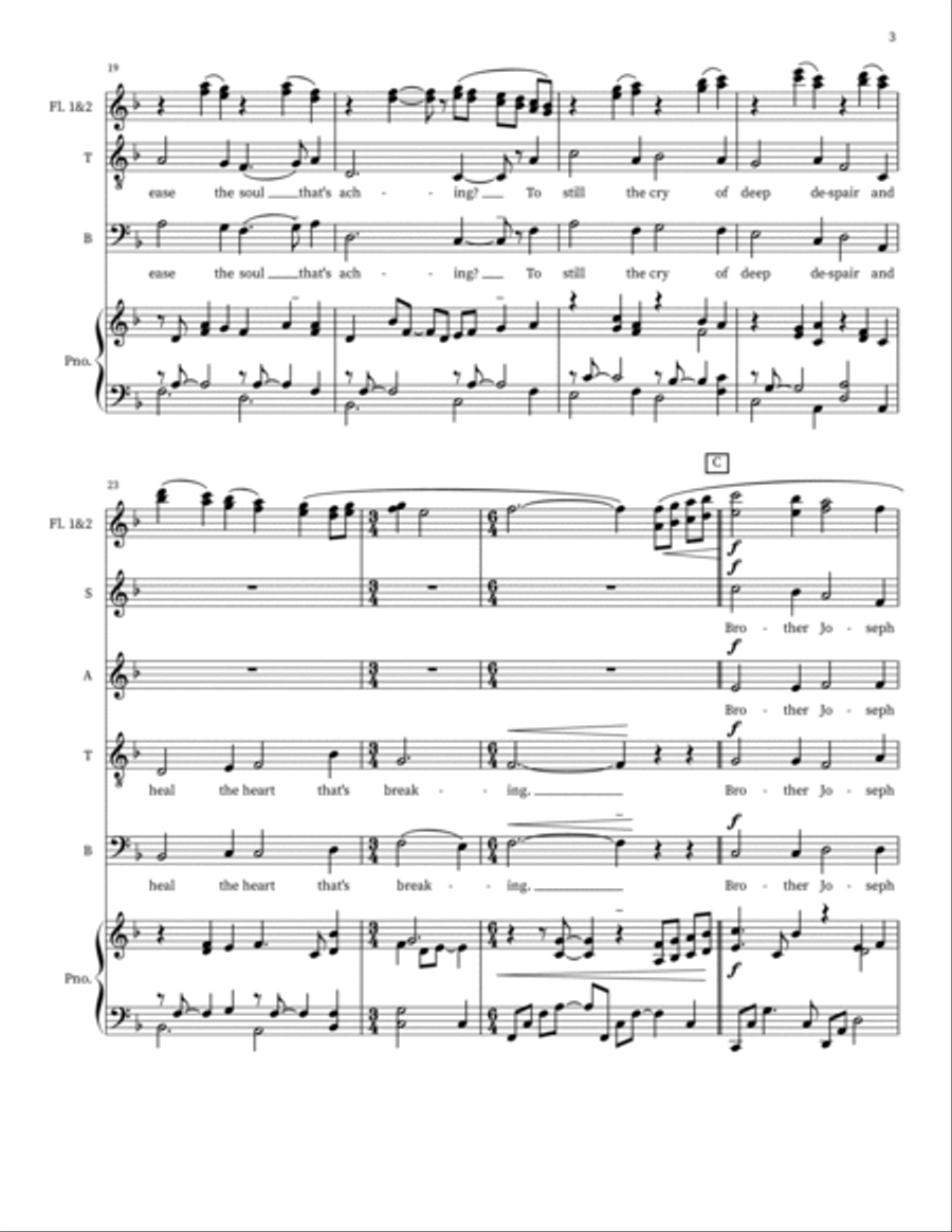 Who Comes This Night Who Comes This Night 4-Part scores gallery preview page 3