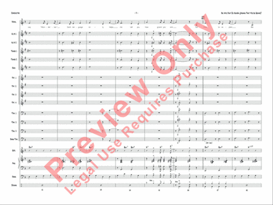 Bei Mir Bist Du Schon (Means That You're Grand) Jazz Ensemble scores gallery preview page 10