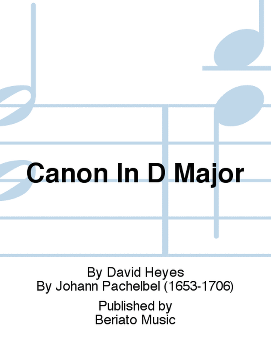 Canon In D Major
