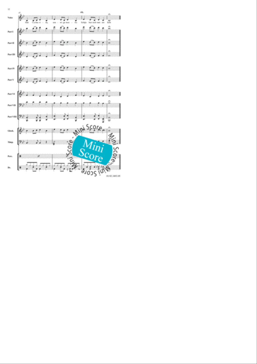 Catharines Song Catharines Song Brass Band scores gallery preview page 6