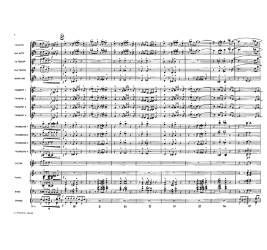 Knight's Court Jazz Ensemble scores gallery preview page 4