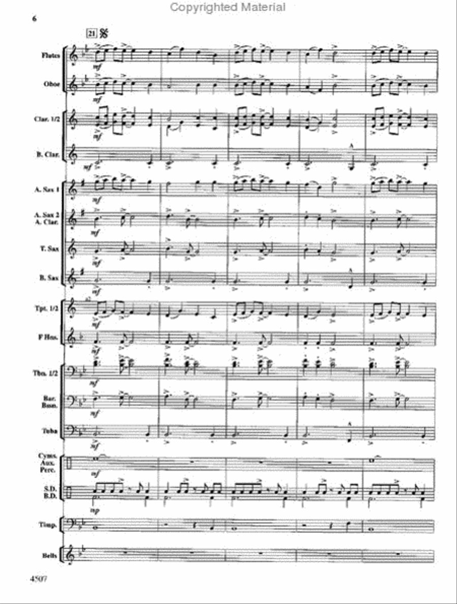 Storybrook Mountain Concert Band scores gallery preview page 6