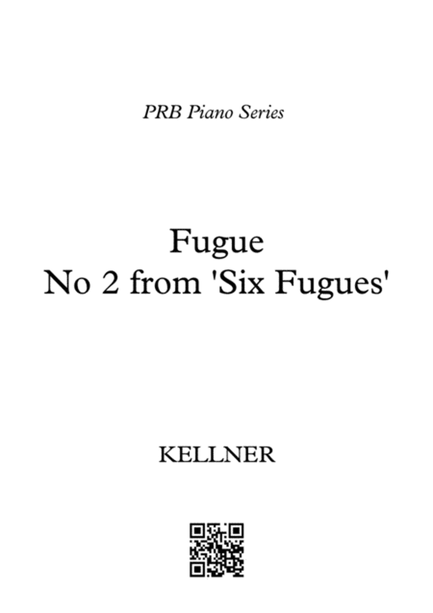 PRB Piano Series - Fugue No 2 from 'Six Fugues' (Kellner) image number null