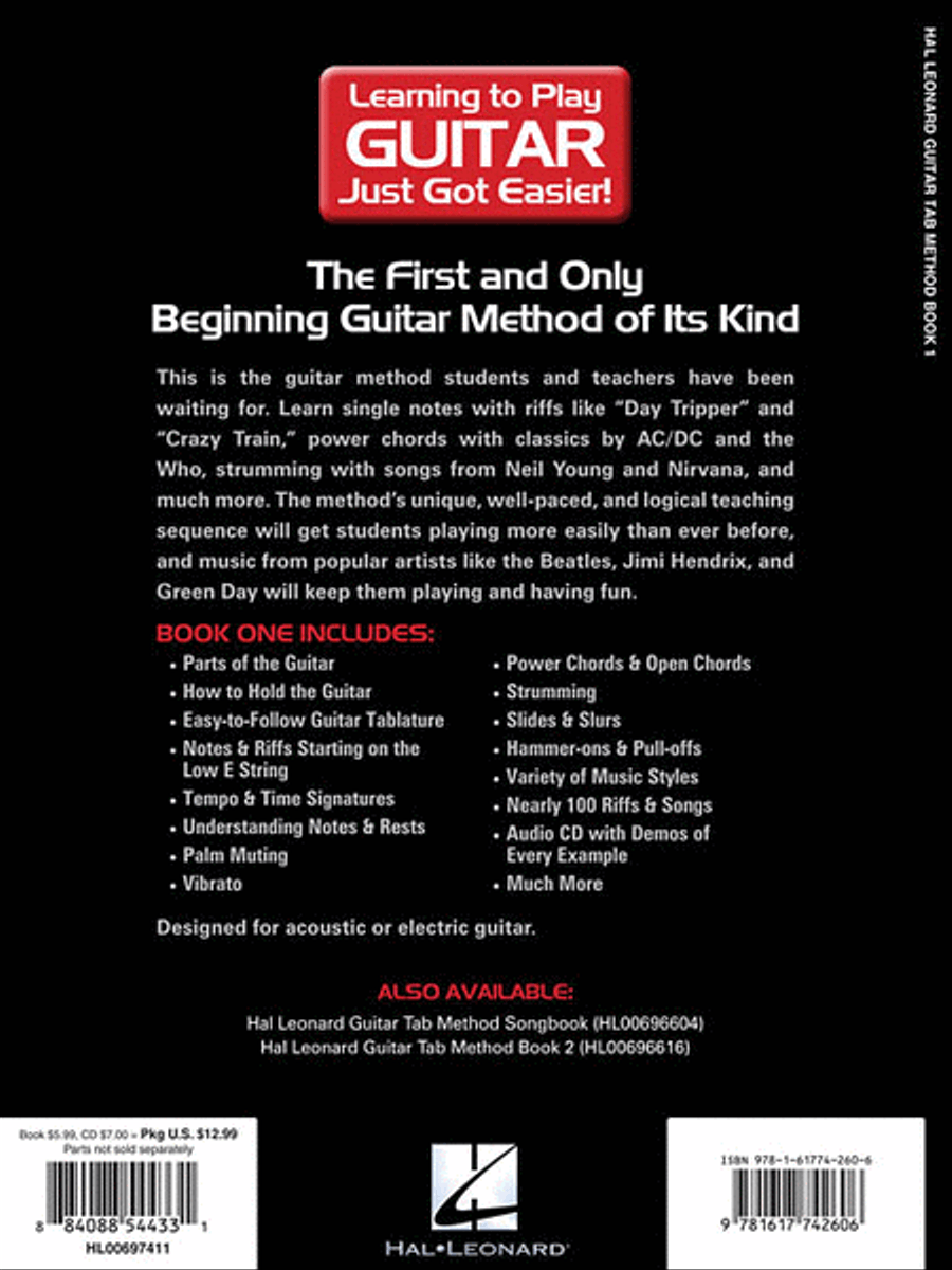 Hal Leonard Guitar Tab Method Guitar Tablature scores gallery preview page 2