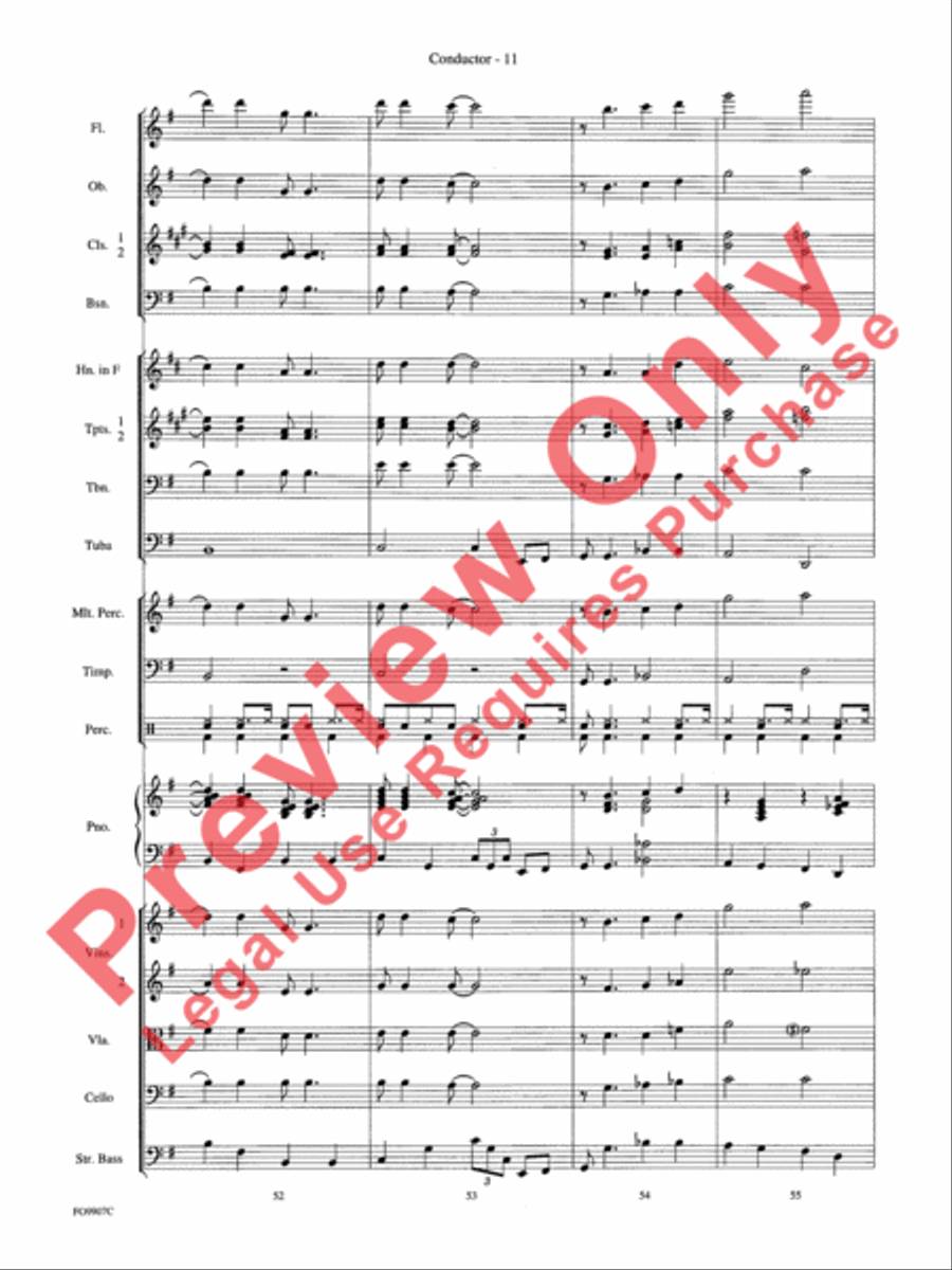 (Meet) The Flintstones Full Orchestra scores gallery preview page 14