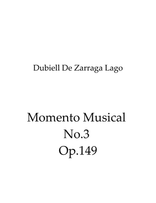 Momento Musical No.3 Op.149