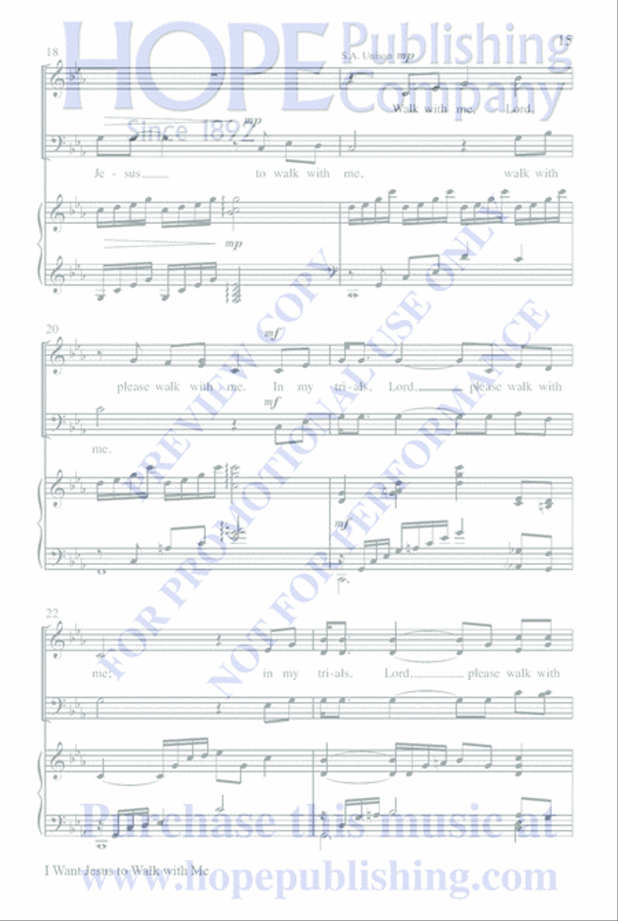 Who Is Jesus? 4-Part scores gallery preview page 19