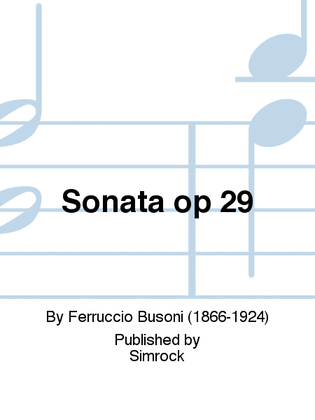 Sonata op 29