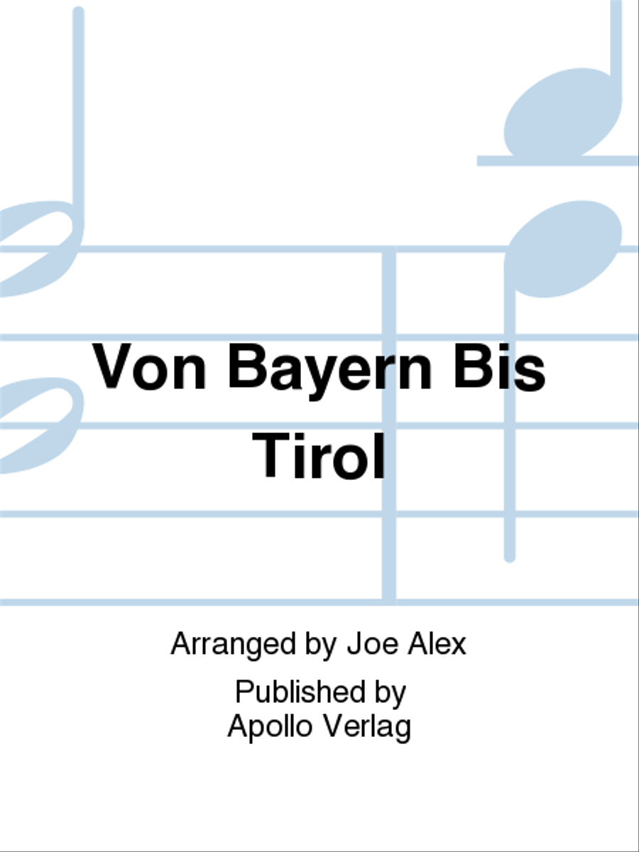 Von Bayern bis Tirol Voice scores gallery preview page 1
