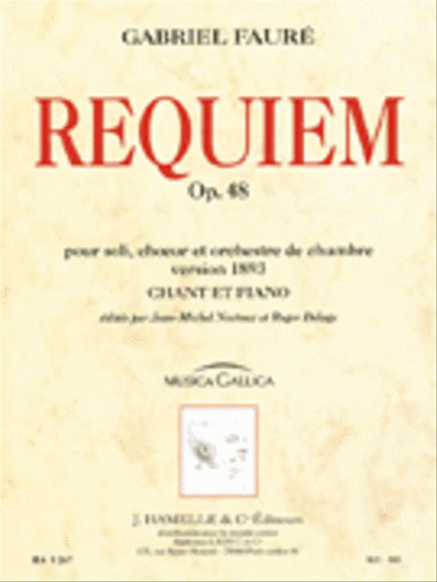 Requiem (1893 Version) Voice Solo scores gallery preview page 1
