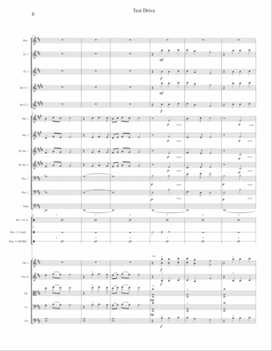 Test Drive Full Orchestra scores gallery preview page 6