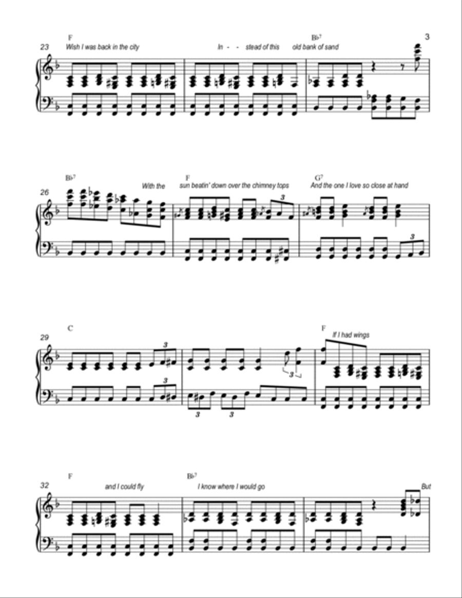 Watching The River Flow Watching The River Flow Voice scores gallery preview page 3