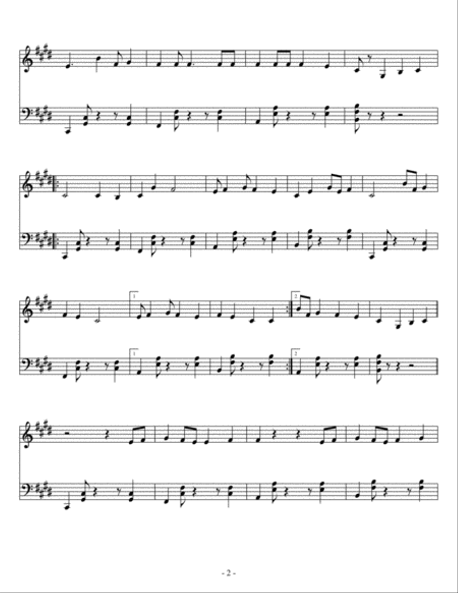 Shape Of You Harp scores gallery preview page 2