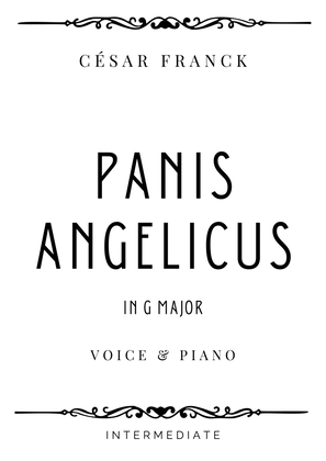 Book cover for Franck - Panis Angelicus in G Major - Intermediate