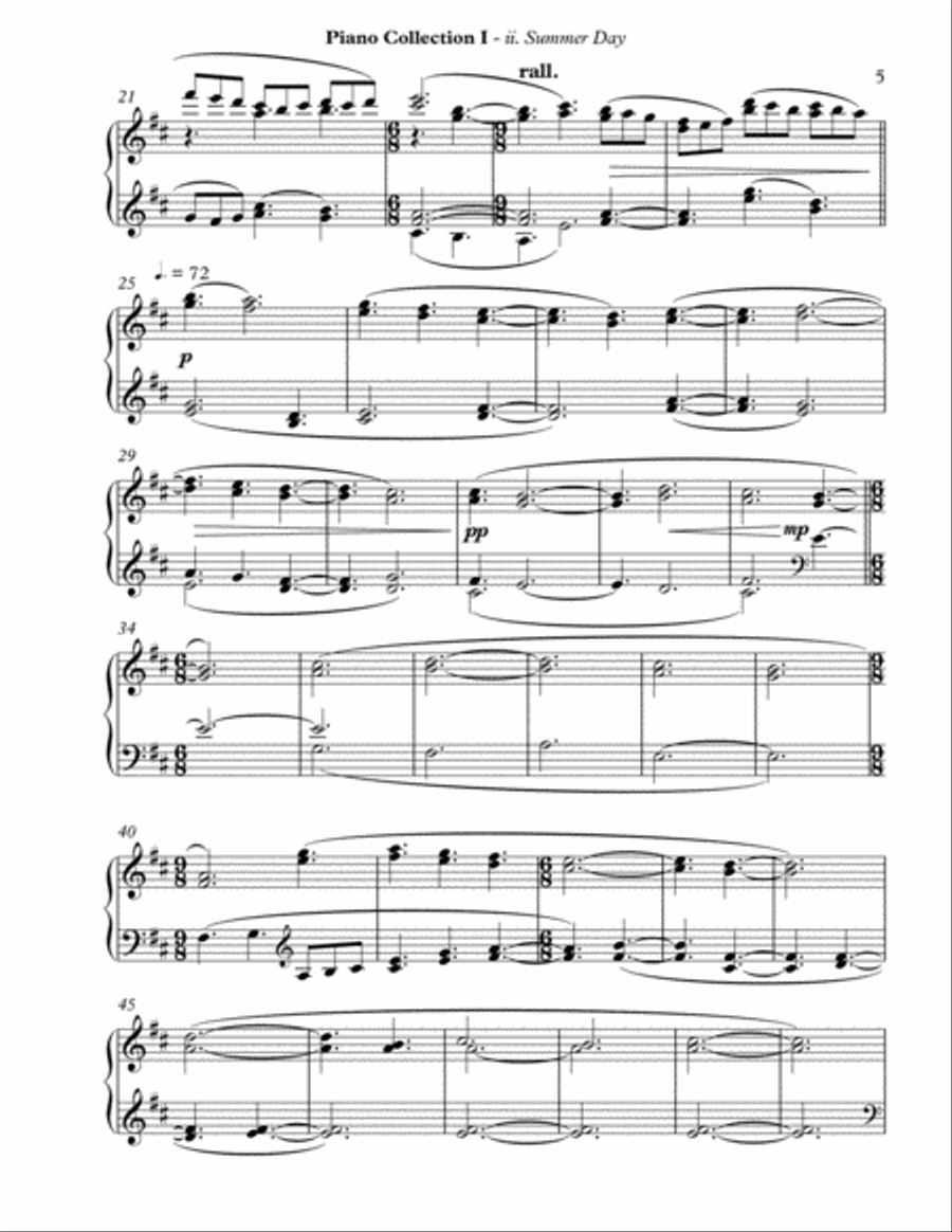 Piano Collection 1 Piano Solo scores gallery preview page 5
