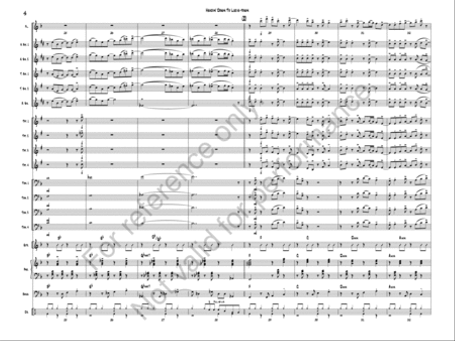 Headin Down To Lucie-Town Jazz Ensemble scores gallery preview page 6