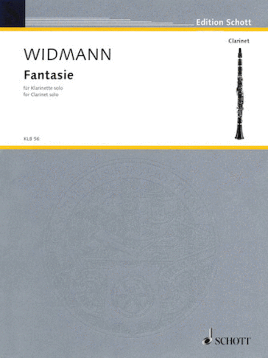 Fantasie Clarinet Solo scores gallery preview page 1